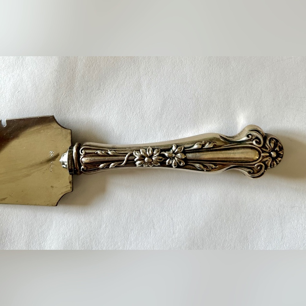 VTG Sterling Handle Pie Server